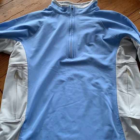 EMS Eastern Mountain Sports Women’s Half Zip Pullover Jacket Blue Size Medium - Picture 9 of 12